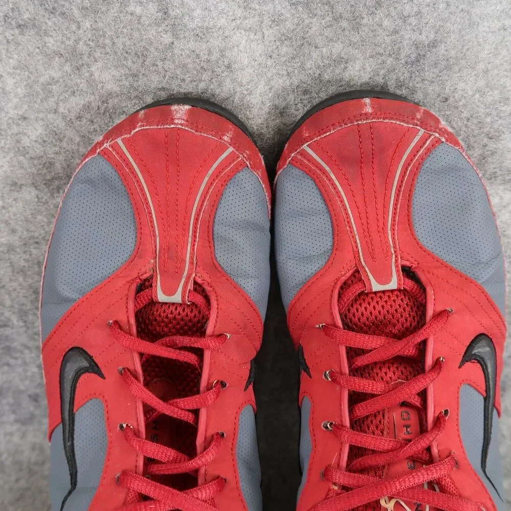 Nike Shoes Womens 8 Athletic Trainers Shox Sneakers Vintage Sport Red Grey Low
